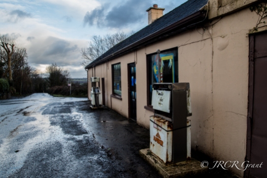 Petrol Pumps at the Crossroads in North County Cork