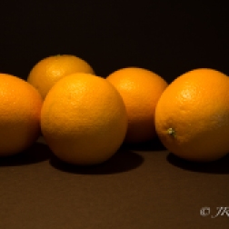 A line of Oranges