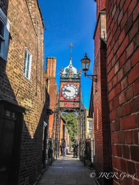 the Eastgate Clock, Chester