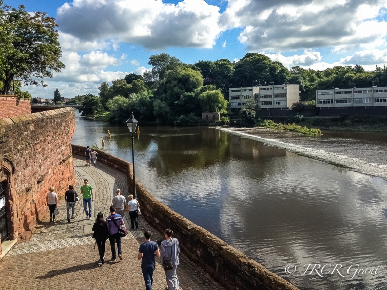 The River Dee running through Chester